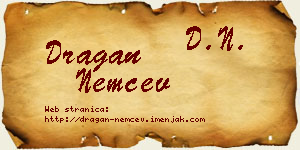 Dragan Nemčev vizit kartica